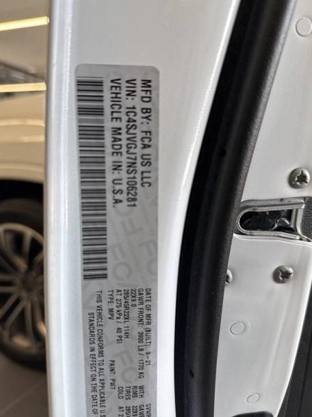 JEEP GRAND WAGONEER 2022 1C4SJVGJ7NS106281 image